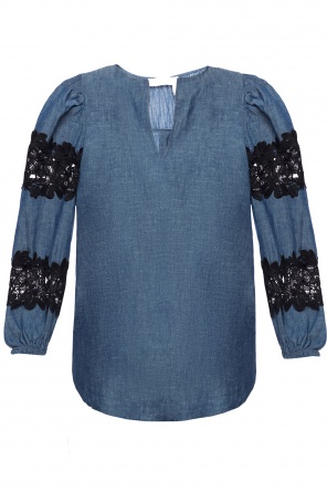 Lace-trimmed top, zdjęcie 1 Lace-trimmed top od See By Chloe